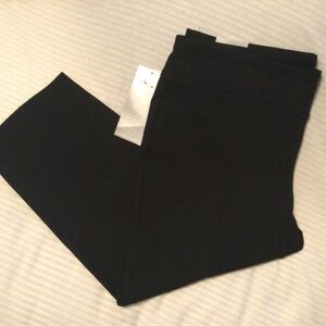 NWT Alfani Crop Black Pant, sz 14